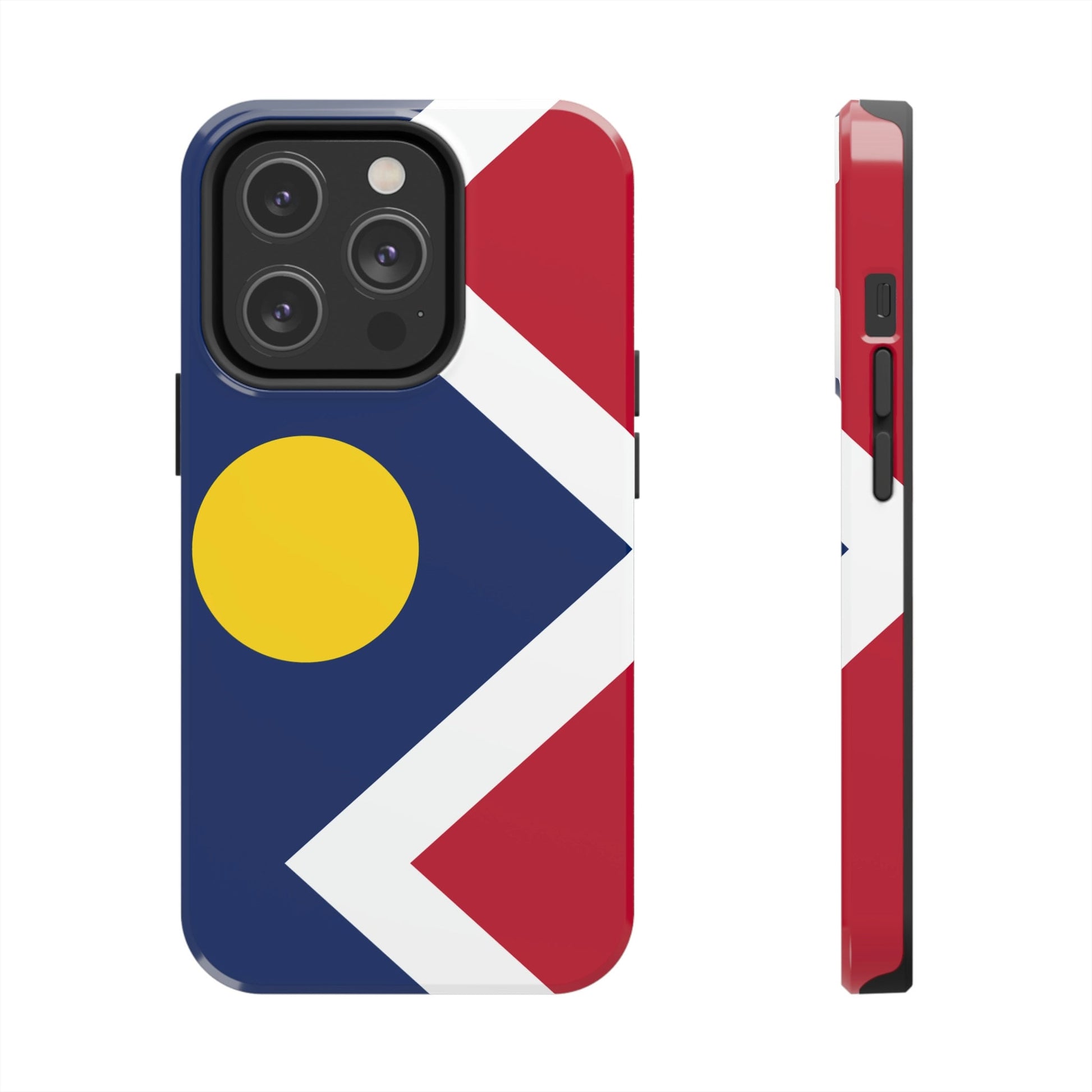 Denver City Flag Tough Phone Cases