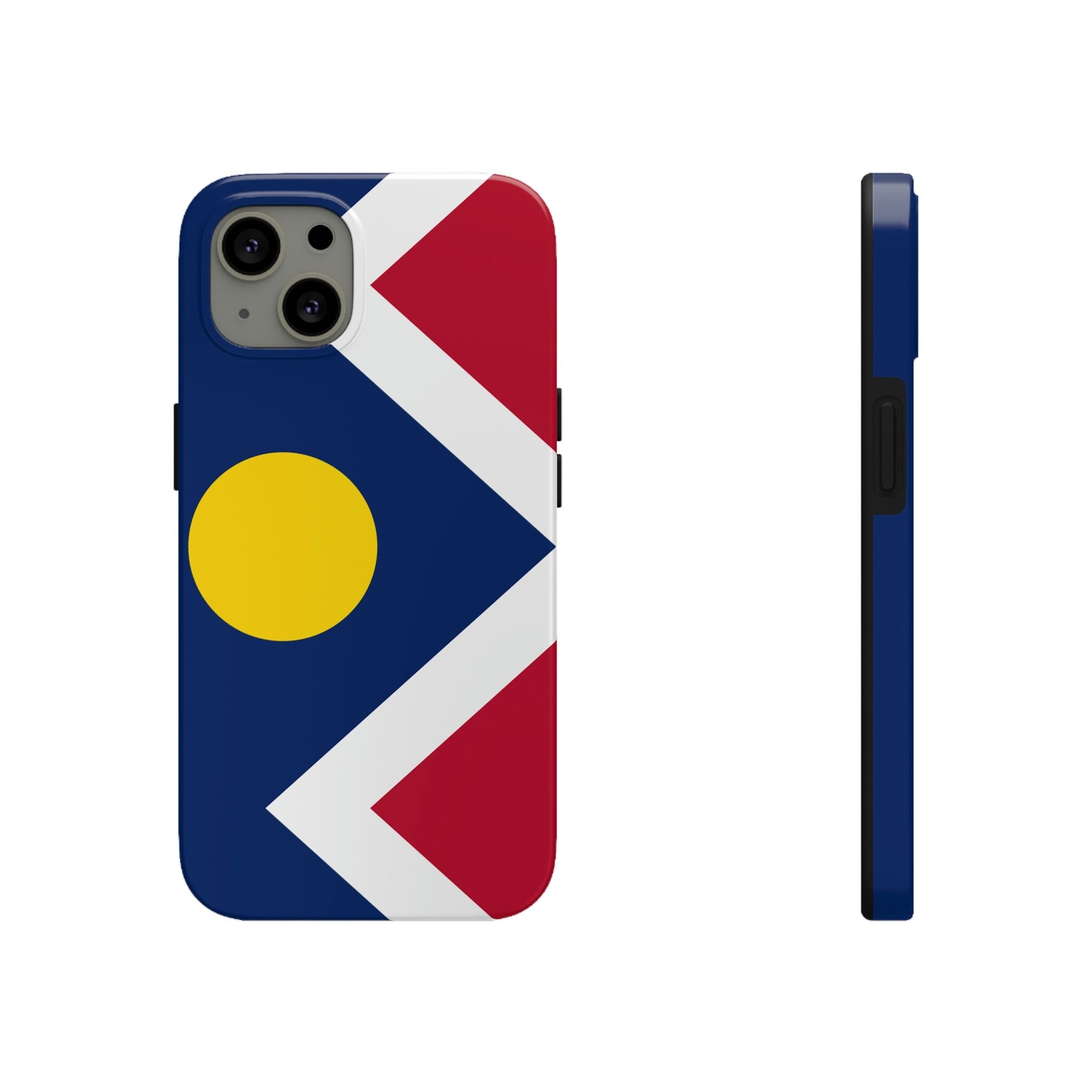 Denver City Flag Tough Phone Cases