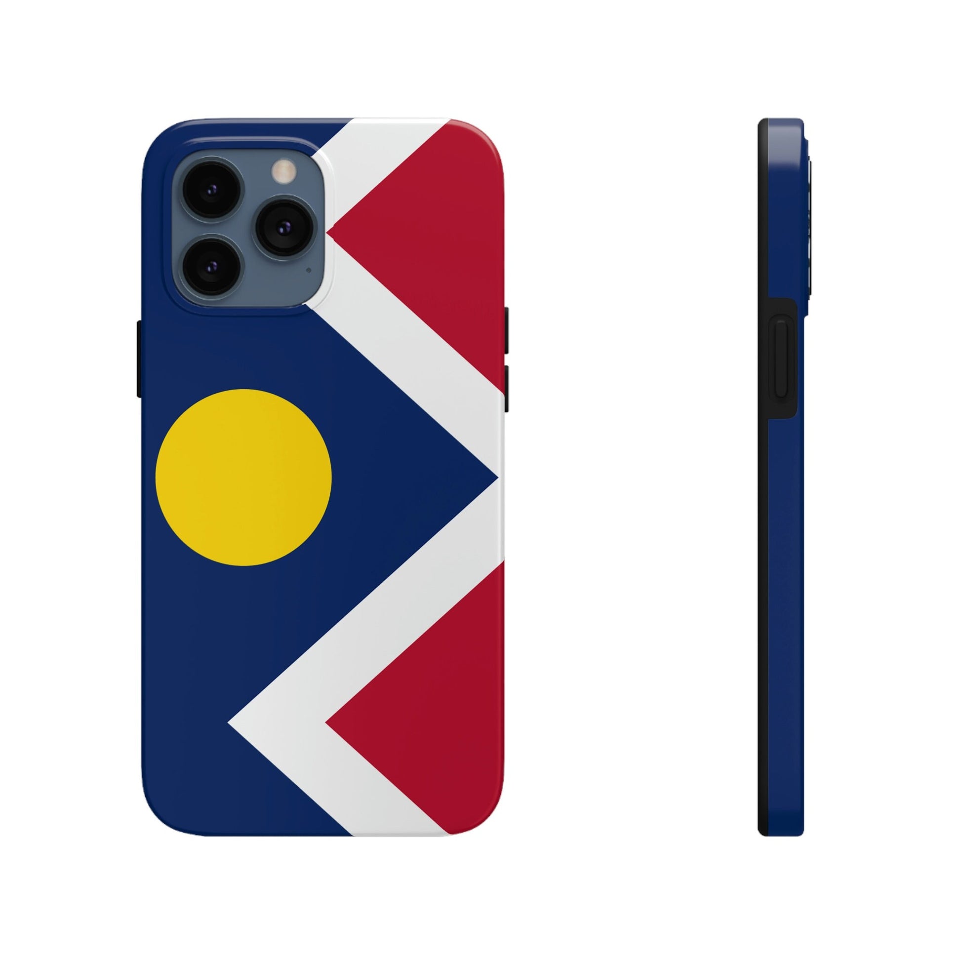 Denver City Flag Tough Phone Cases