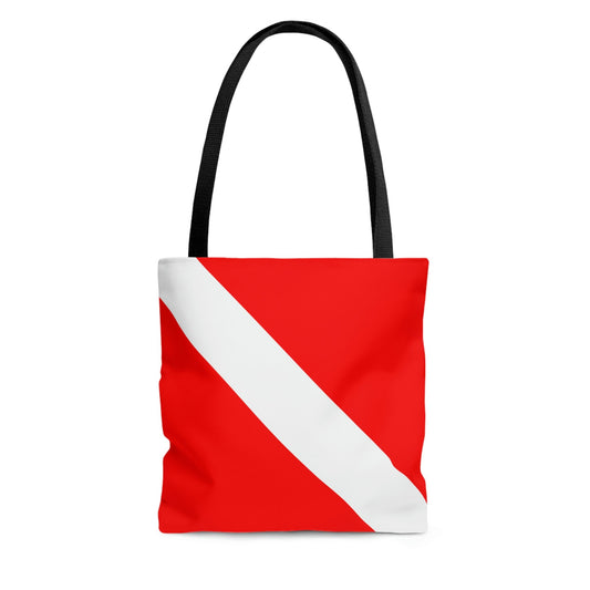 Diver Down Flag Tote Bag