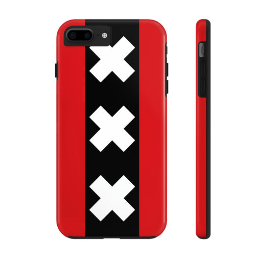 Amsterdam Flag Tough Phone Cases