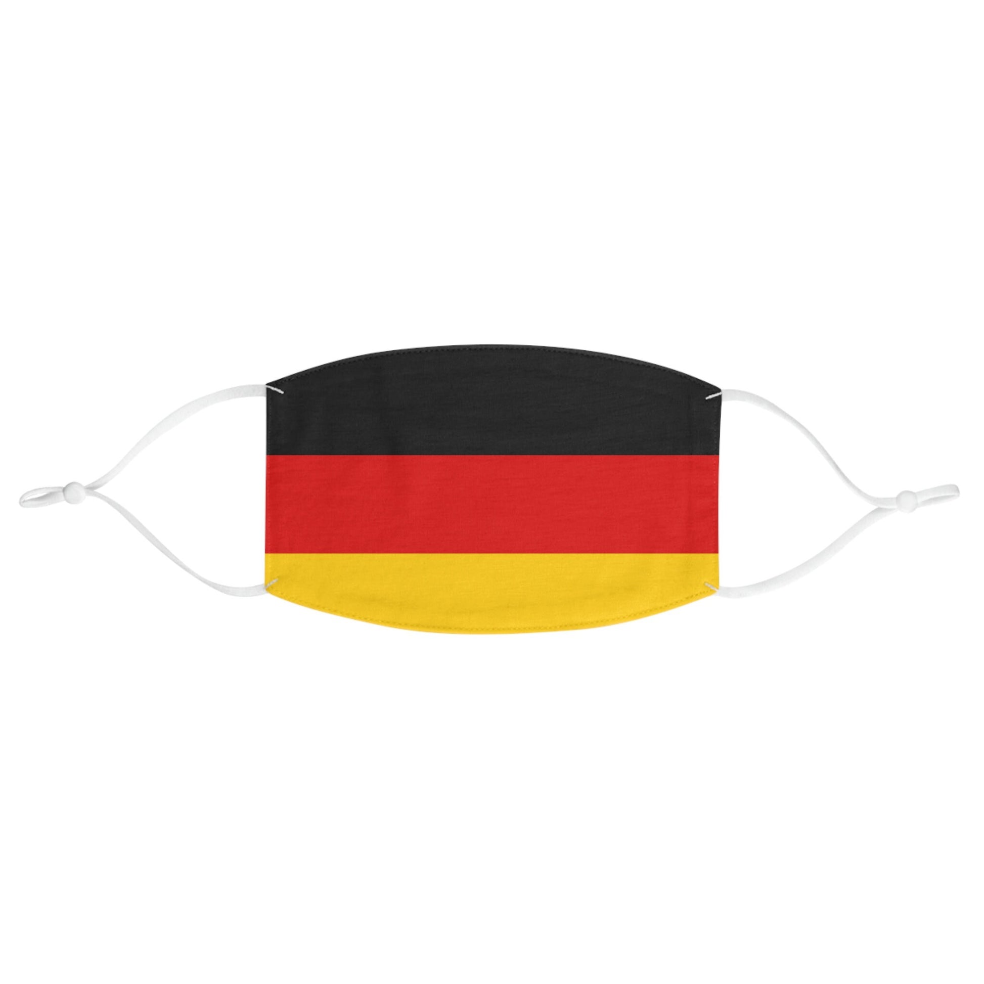 German Flag of Germany Fabric Face Mask