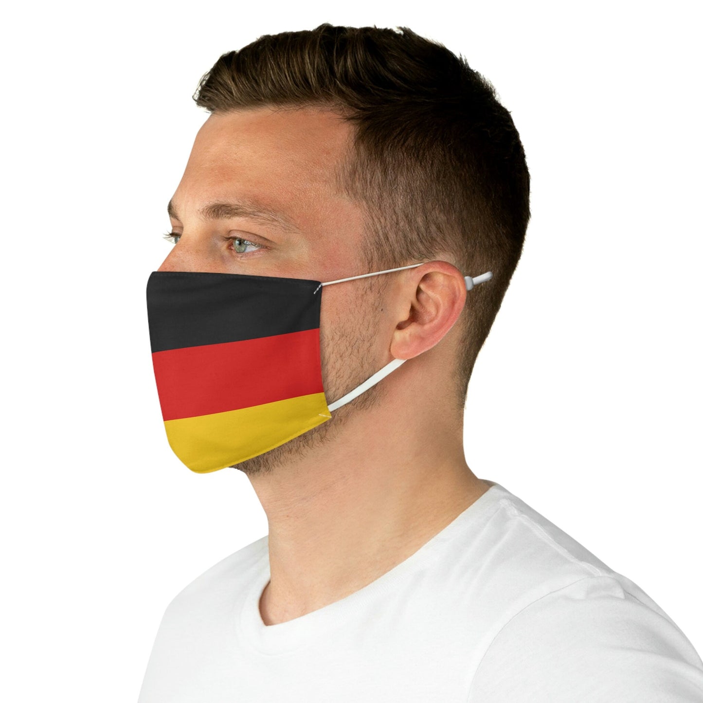 German Flag of Germany Fabric Face Mask