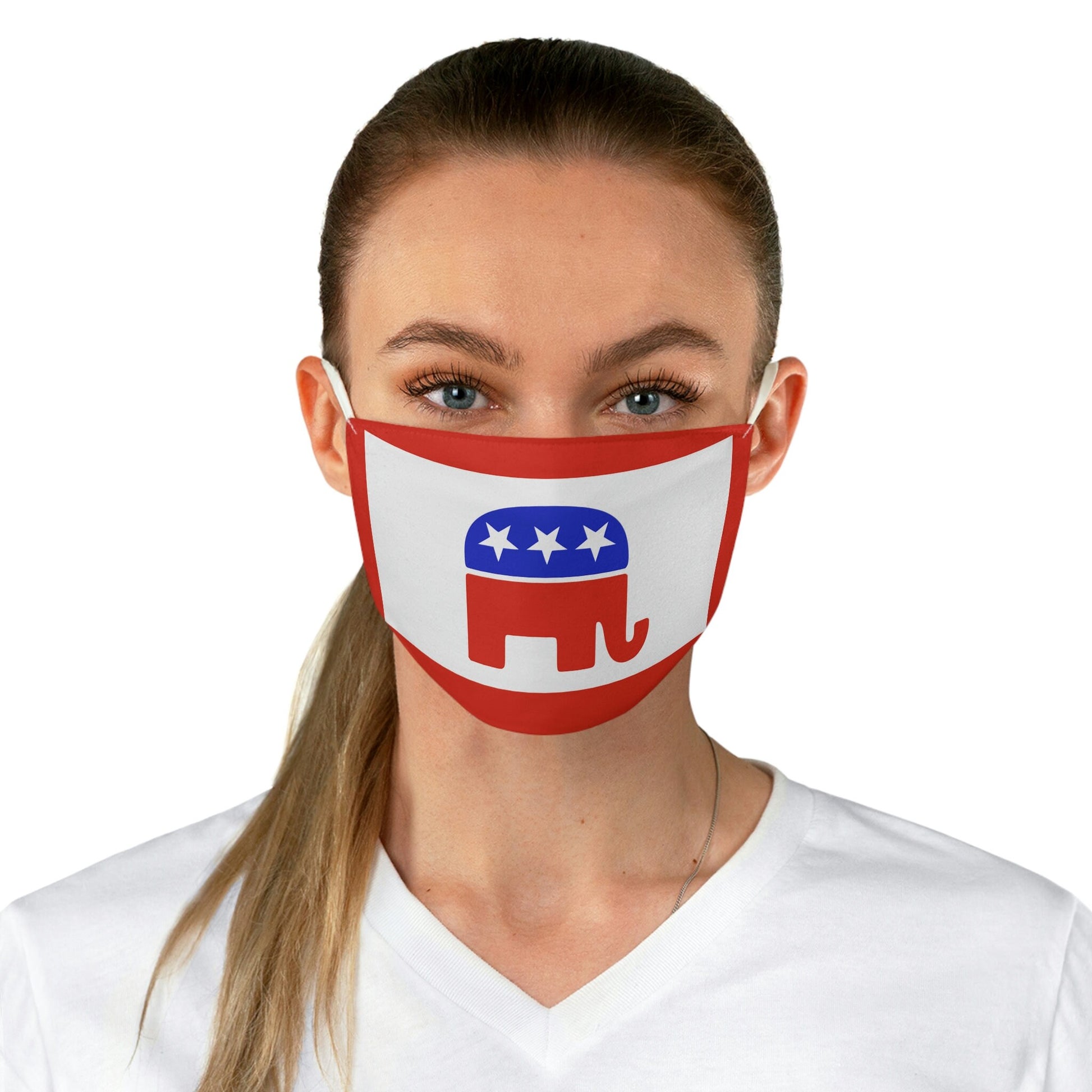 Republican Flag Fabric Face Mask