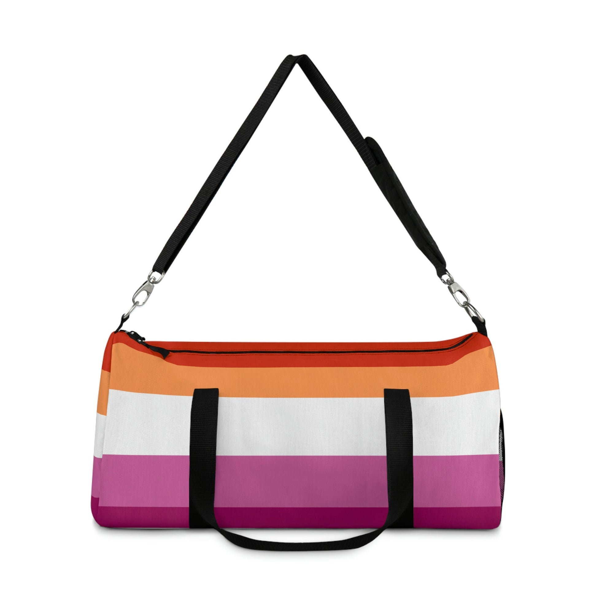 Lesbian Flag Duffel Bag