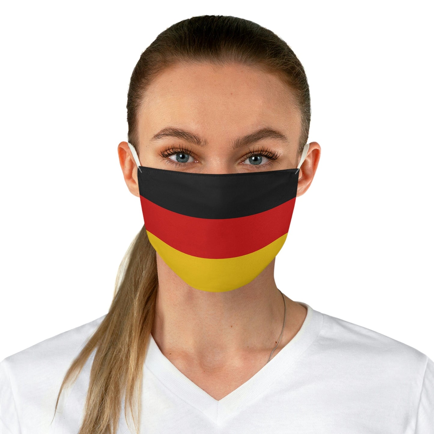 German Flag of Germany Fabric Face Mask