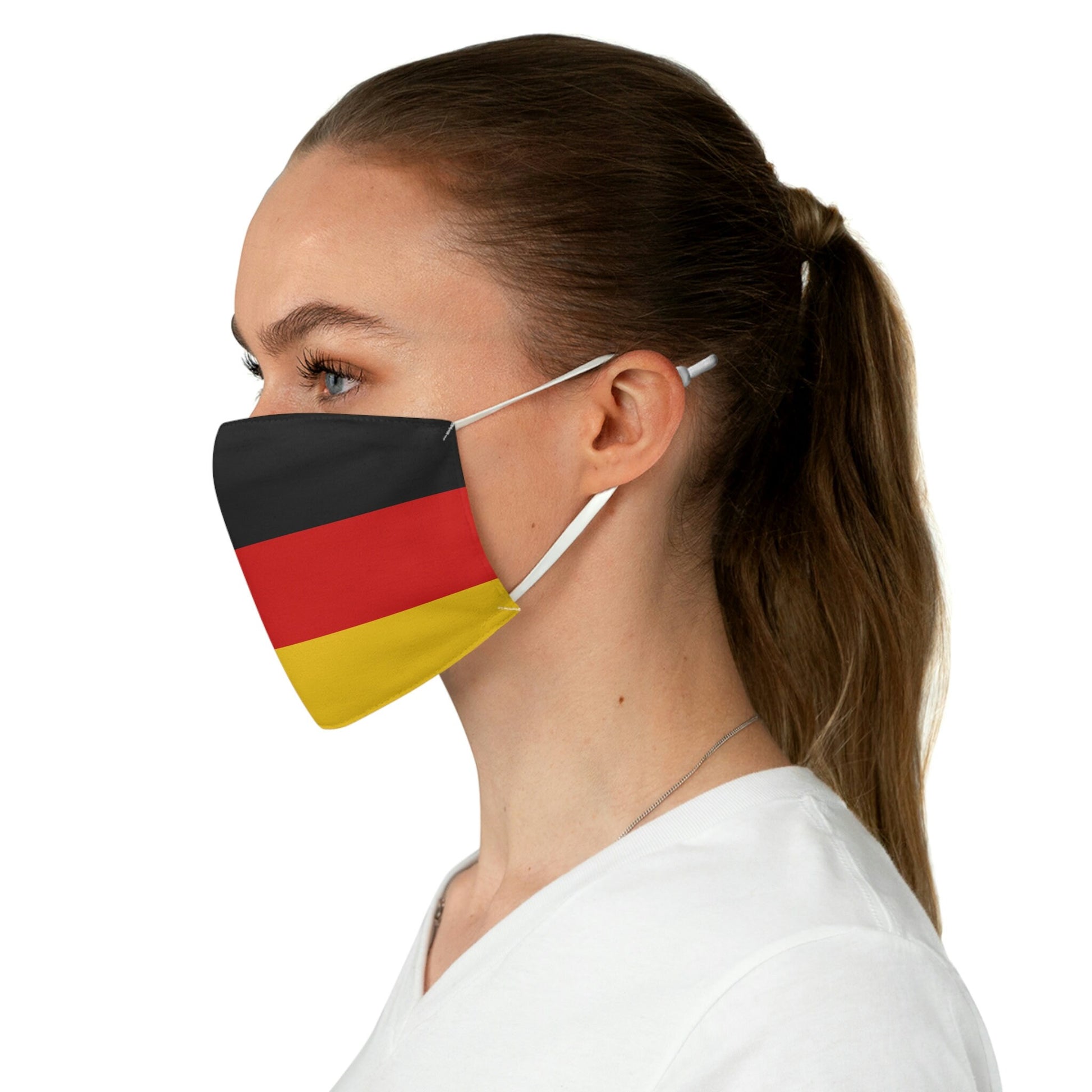 German Flag of Germany Fabric Face Mask