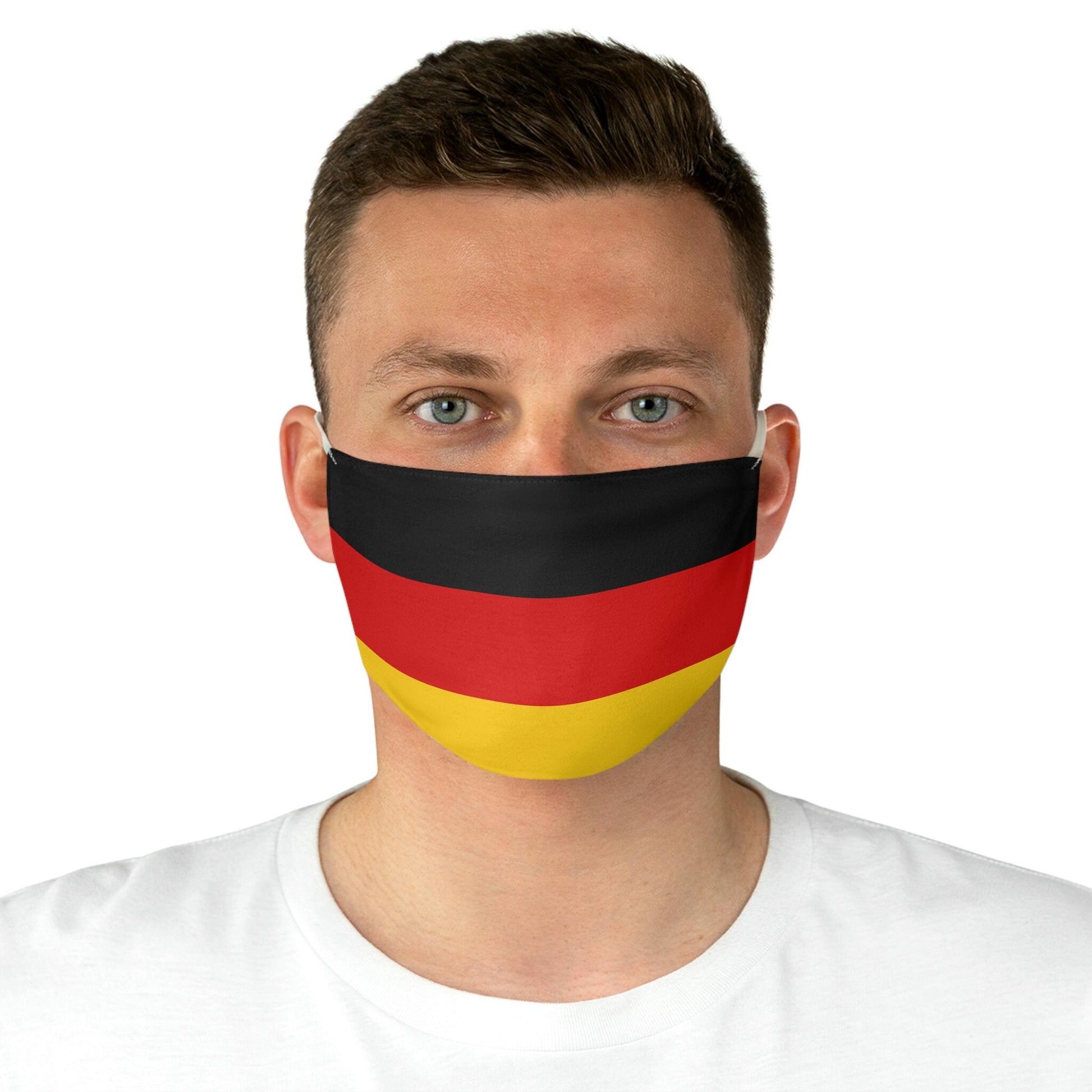 German Flag of Germany Fabric Face Mask