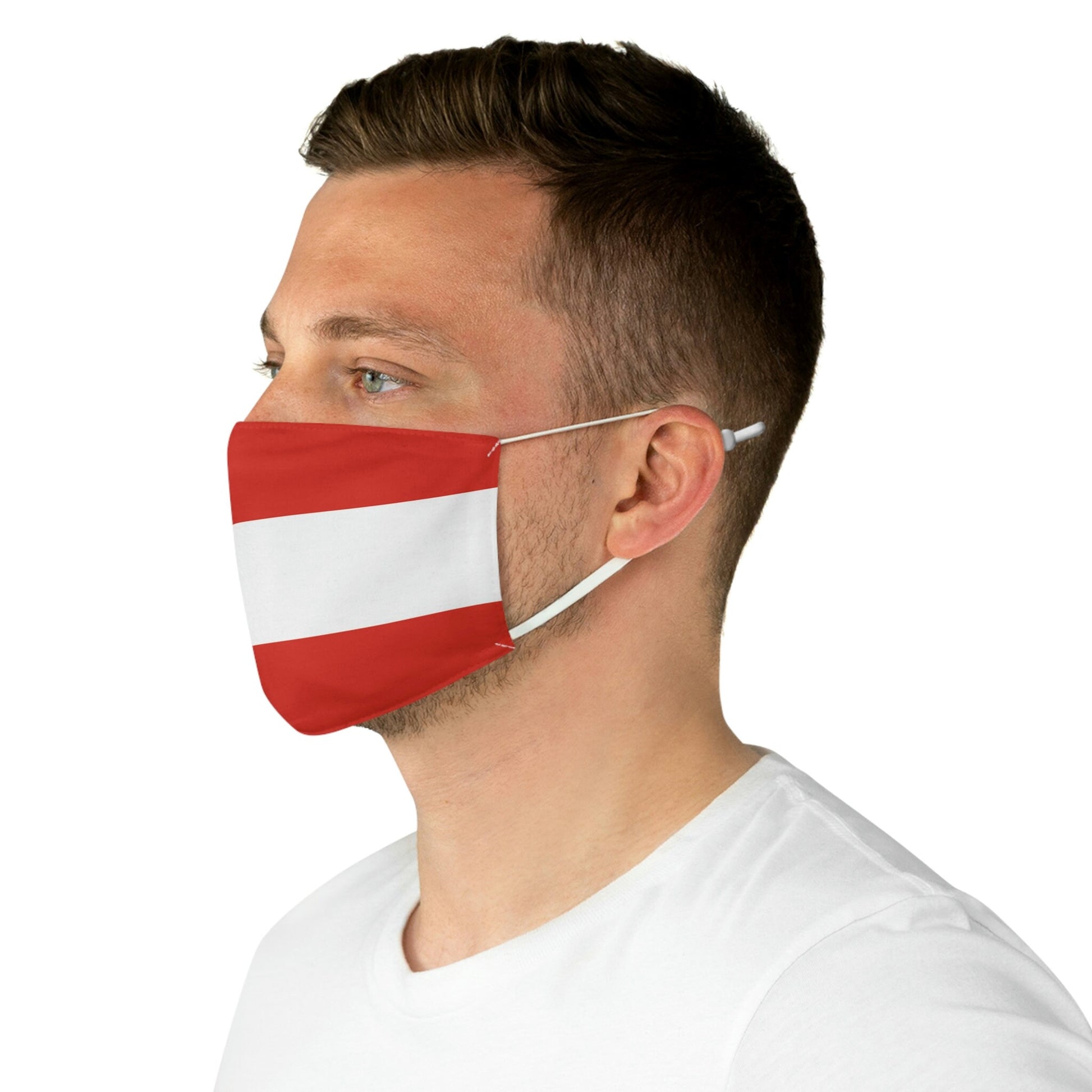 Austria Flag Fabric Face Mask