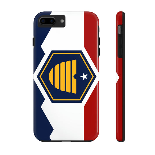 Salt Lake City Flag Tough Phone Cases