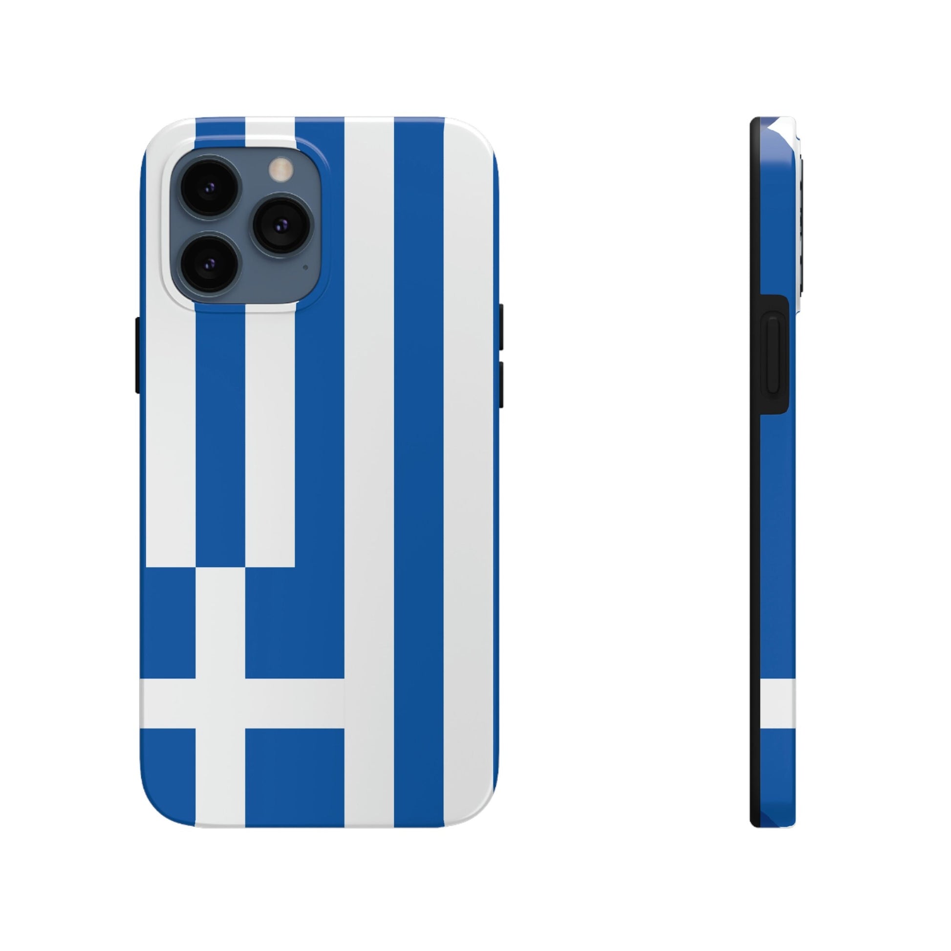 Greece Flag Tough Phone Cases