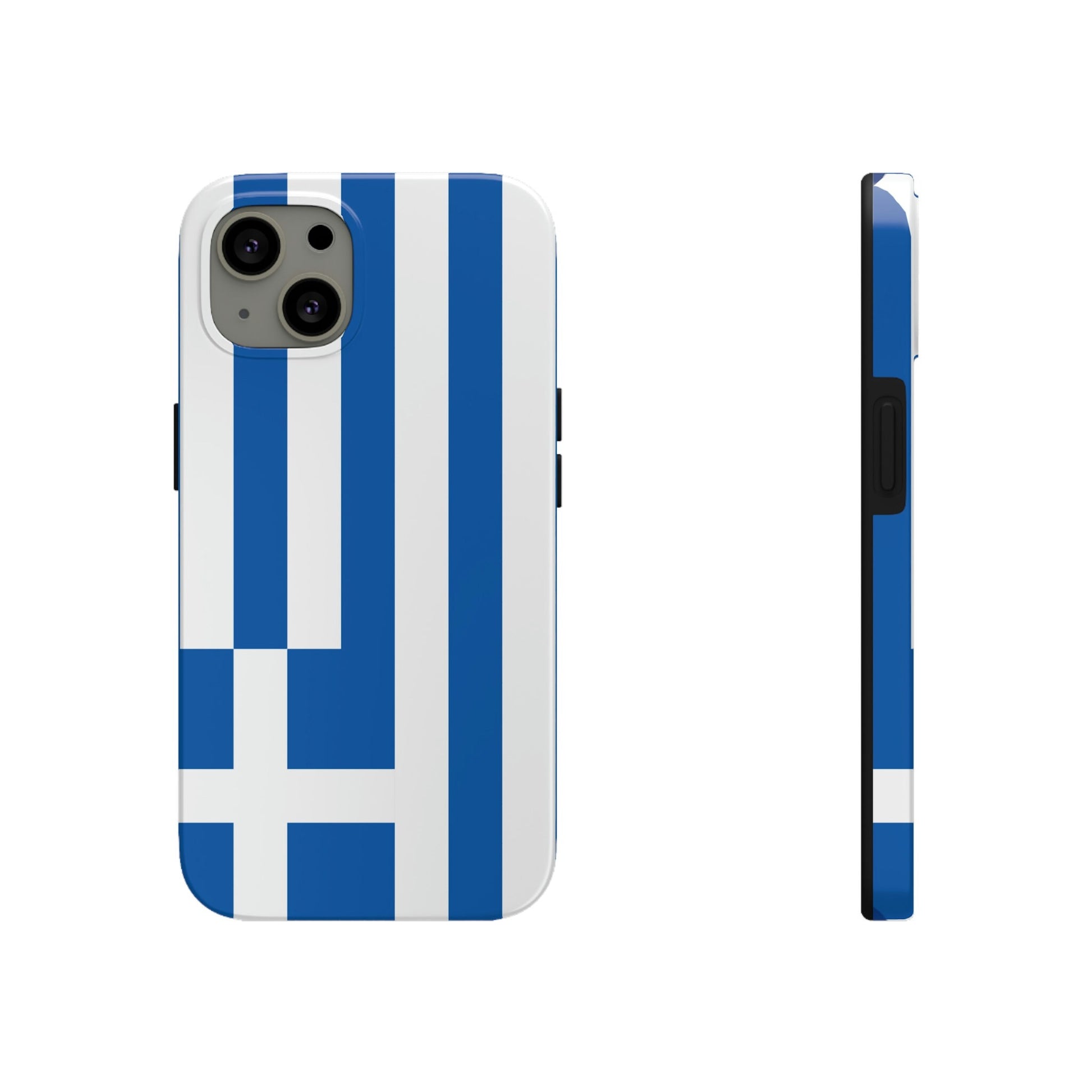 Greece Flag Tough Phone Cases