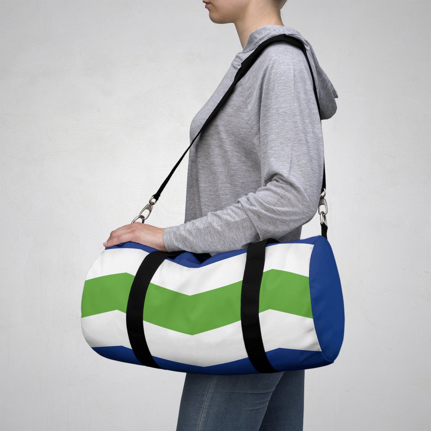 Burlington, Vermont Flag Duffel Bag