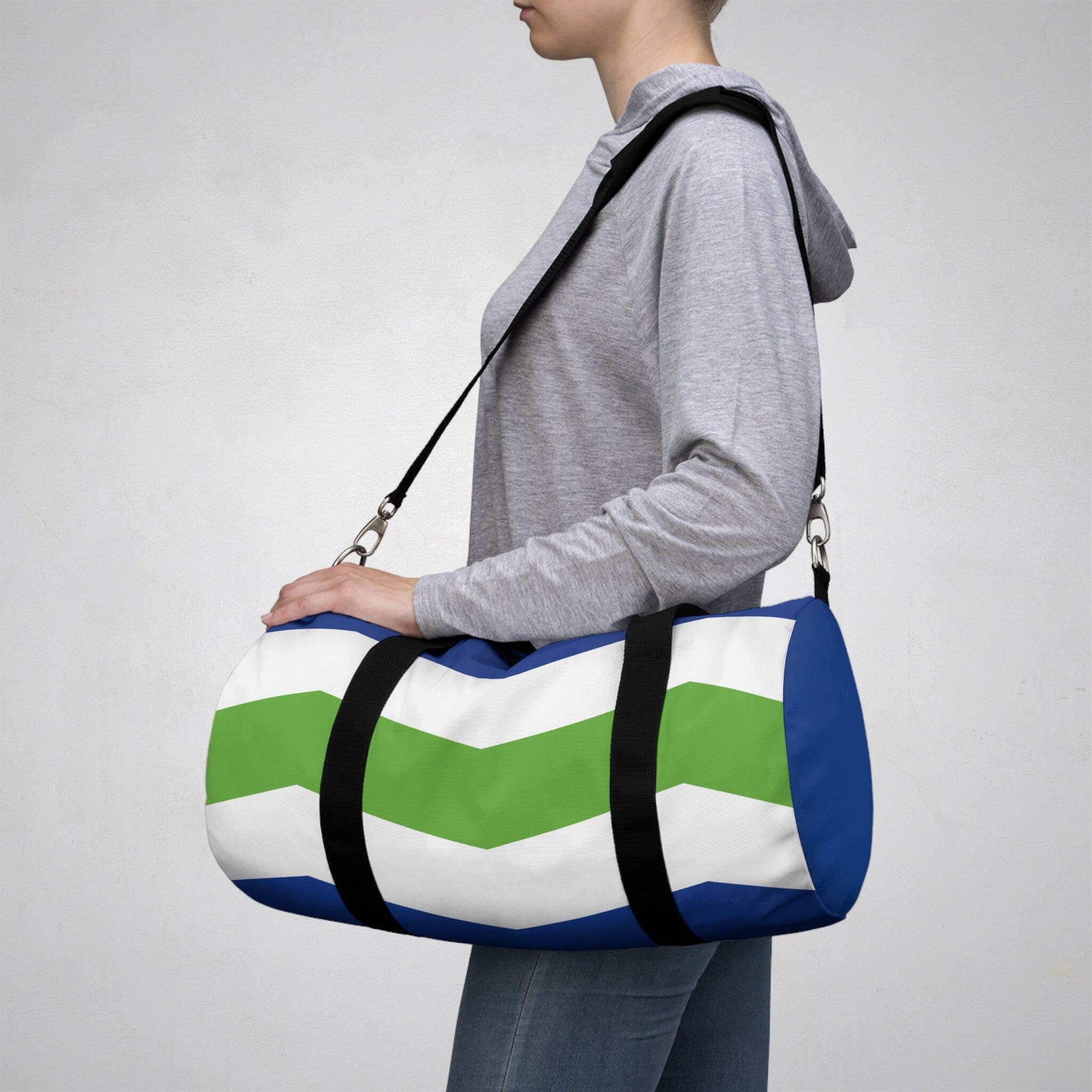 Burlington, Vermont Flag Duffel Bag