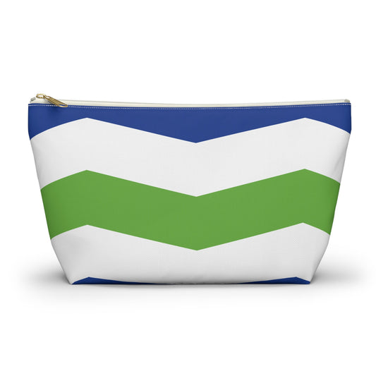 Burlington, Vermont Flag Accessory Pouch w T-bottom