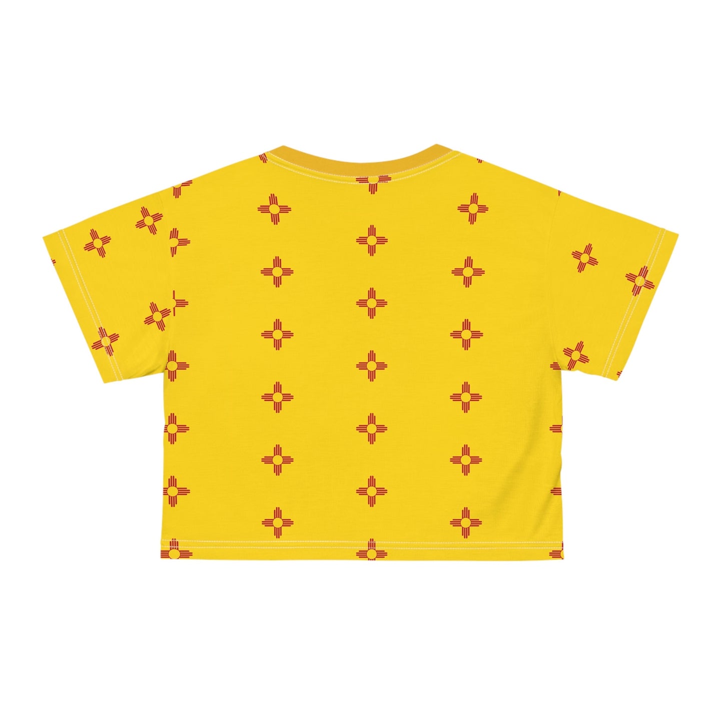 New Mexico Flags Crop Tee (AOP)