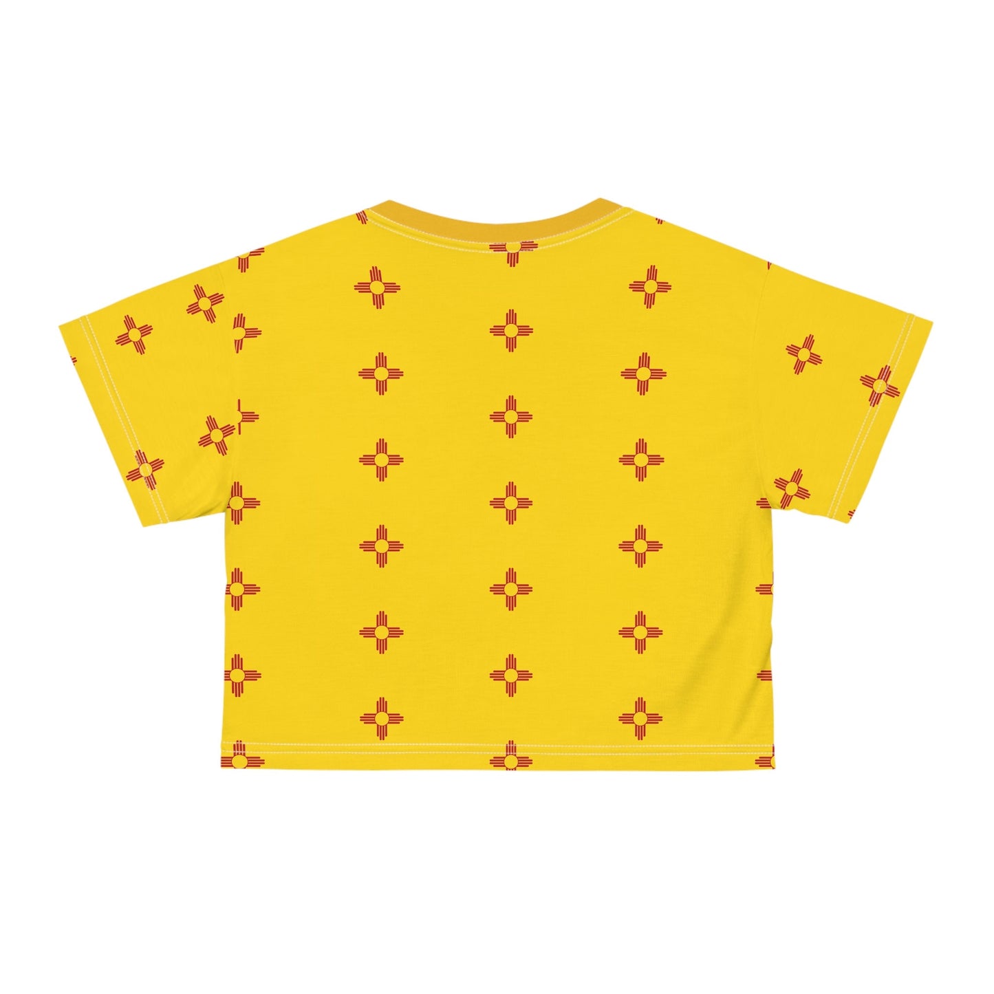 New Mexico Flags Crop Tee (AOP)