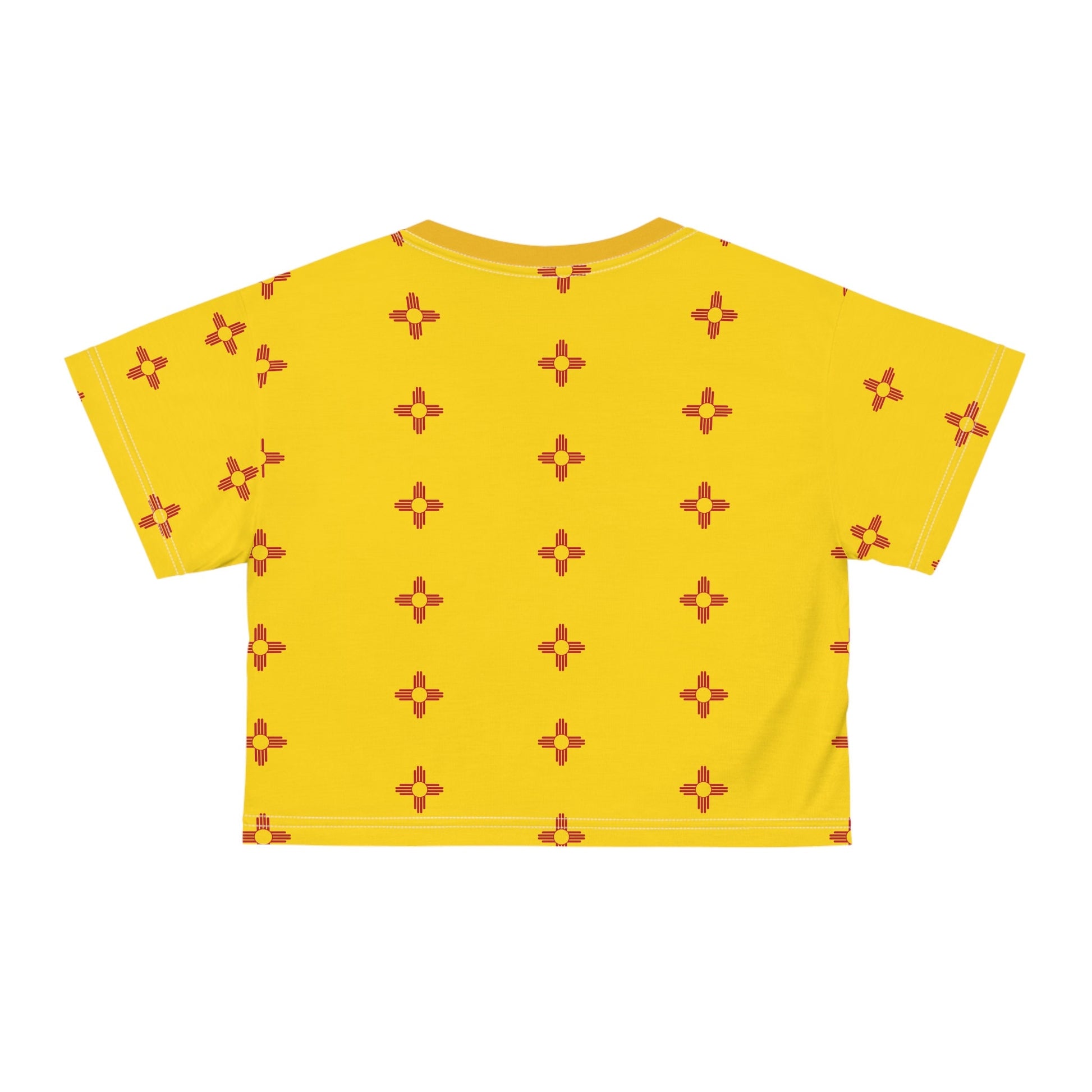 New Mexico Flags Crop Tee (AOP)