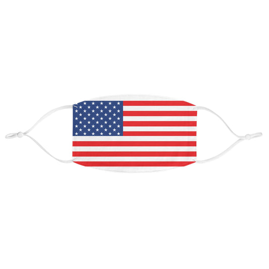 USA Flag Fabric Face Mask