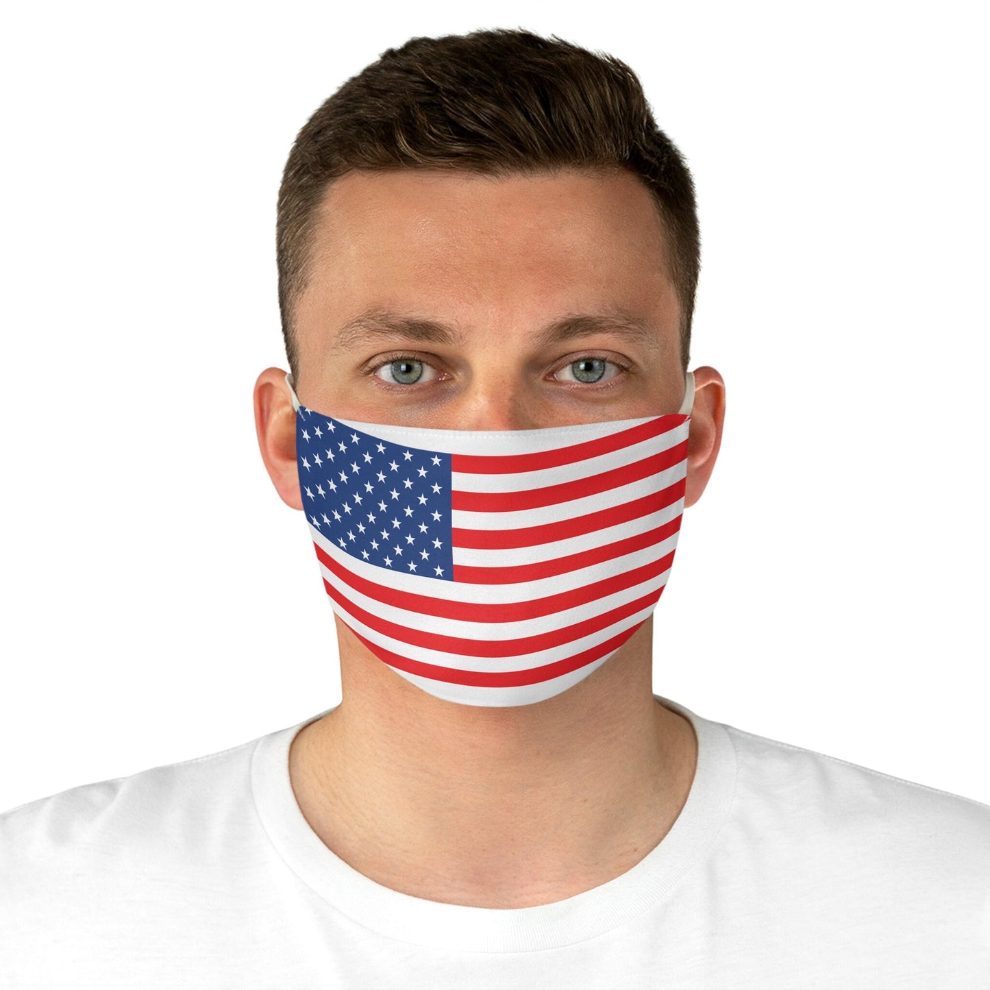 USA Flag Fabric Face Mask