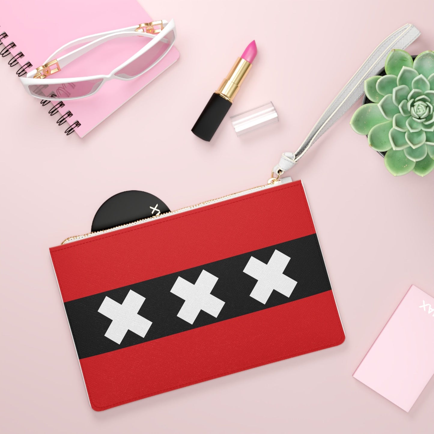 Amsterdam Flag Clutch Bag