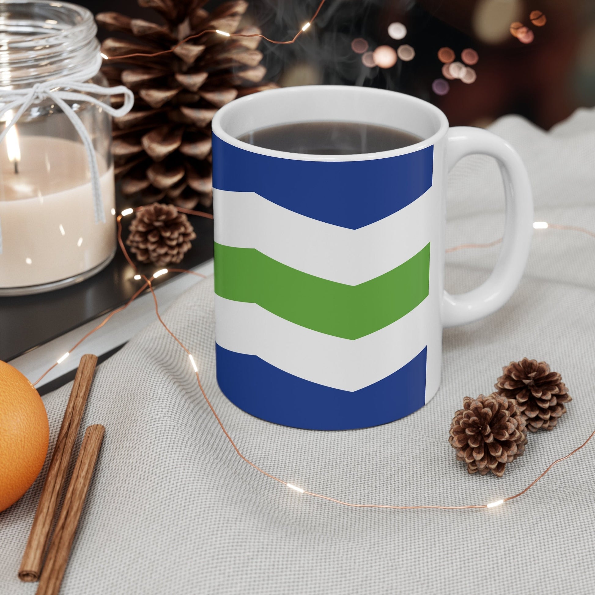 Burlington, Vermont Flag Ceramic coffee Mug 11oz