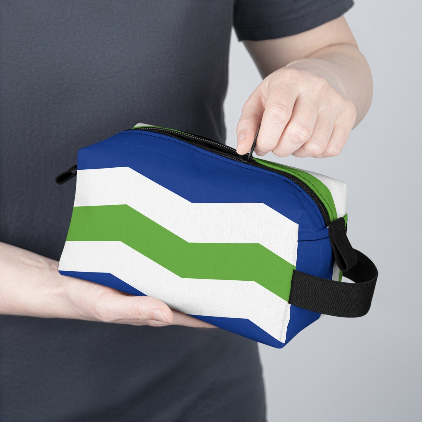 Burlington, Vermont Flag Toiletry Bag