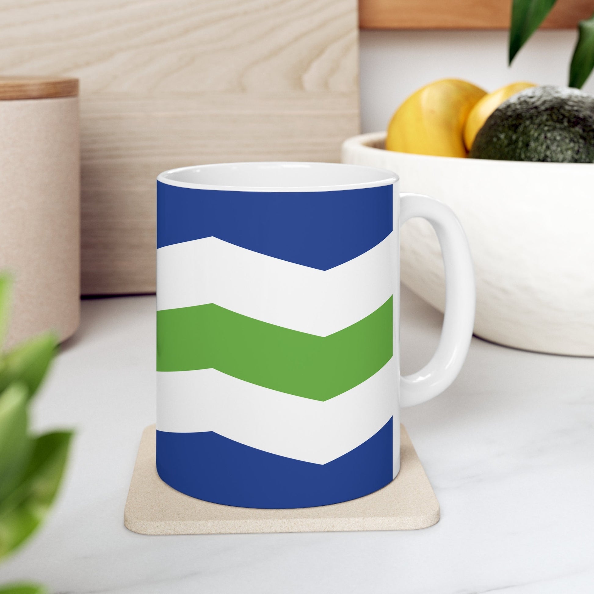 Burlington, Vermont Flag Ceramic coffee Mug 11oz