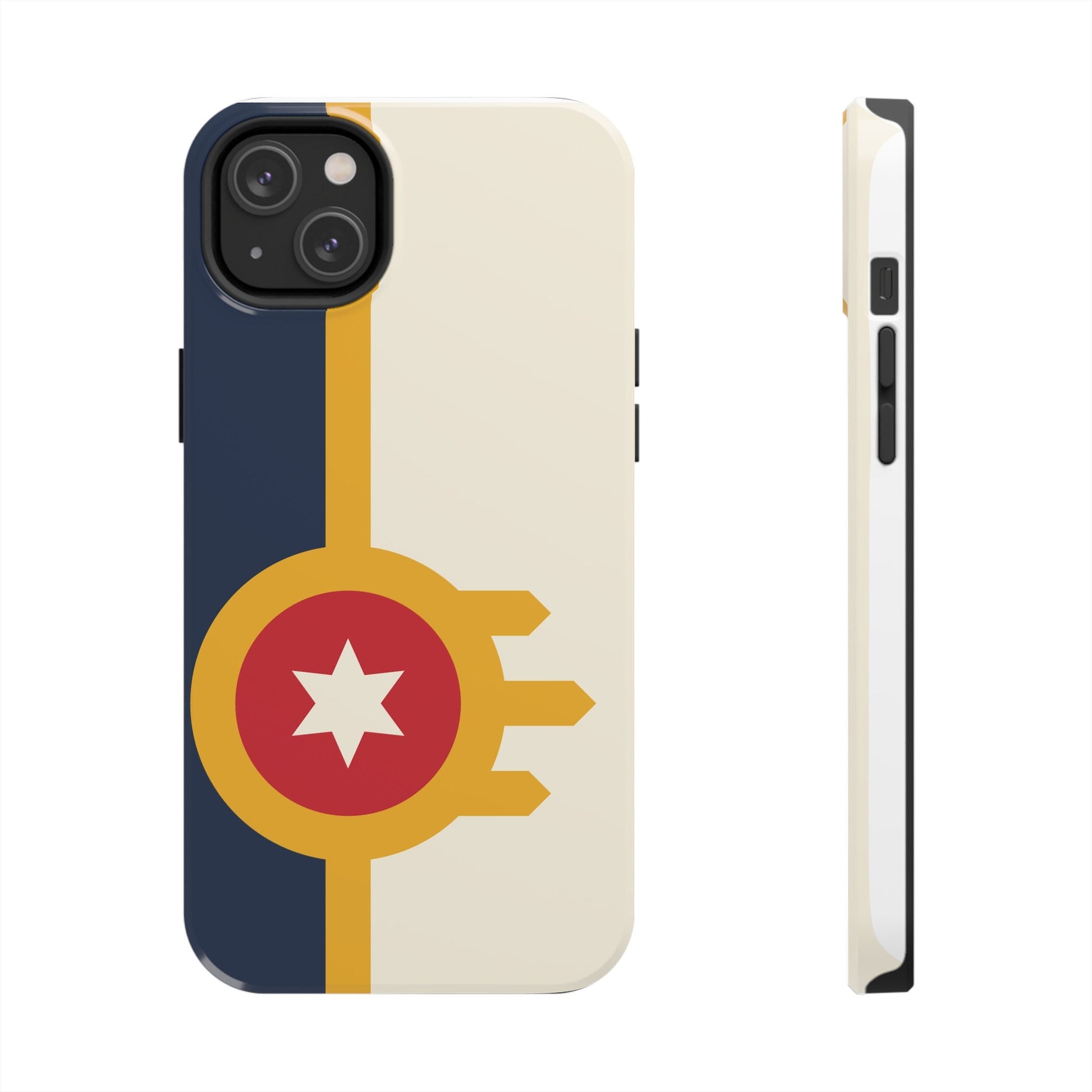 Tulsa, Oklahoma Flag Tough Phone Cases