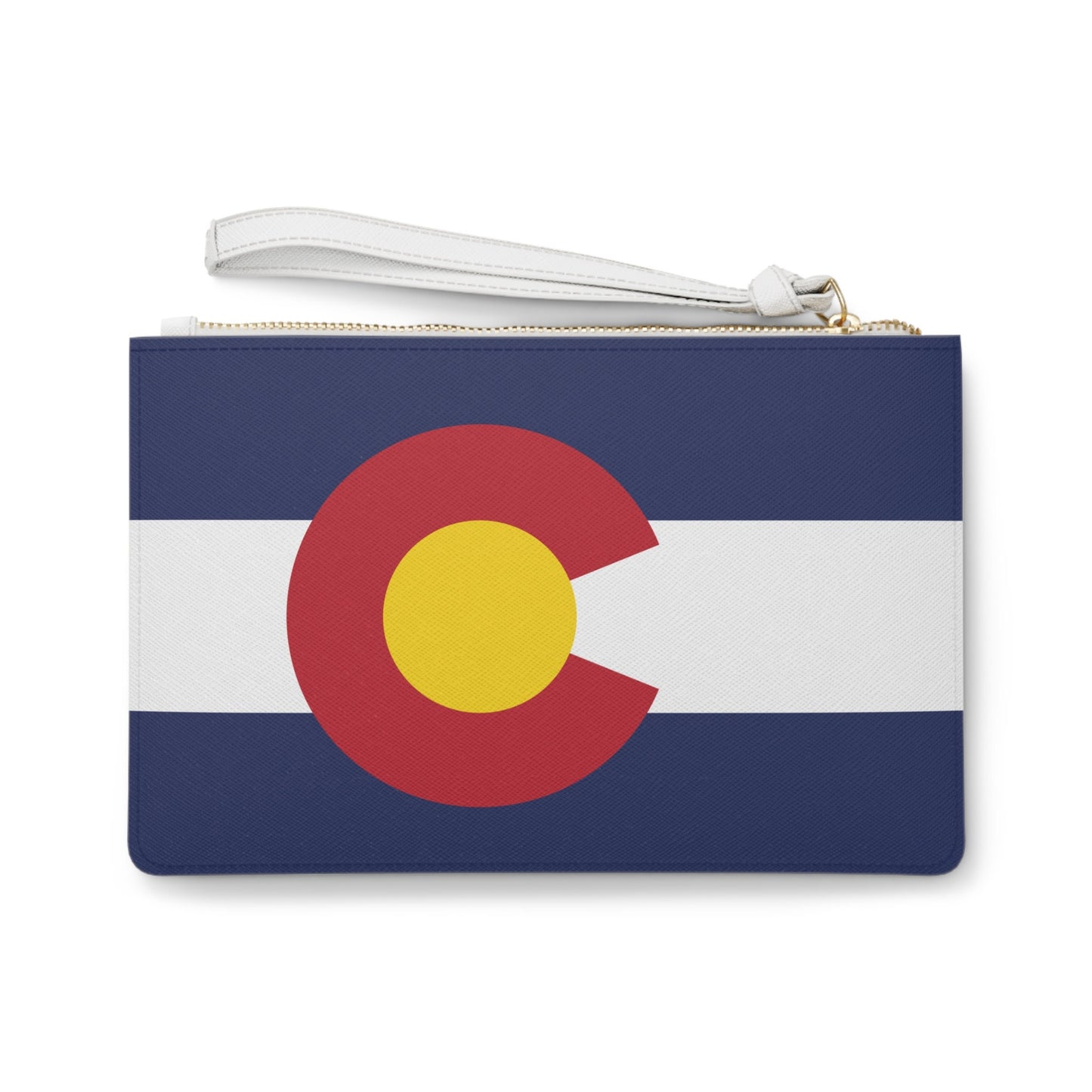 Colorado Flag Clutch Bag