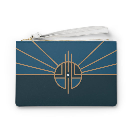 Lincoln Nebraska Flag Clutch Bag