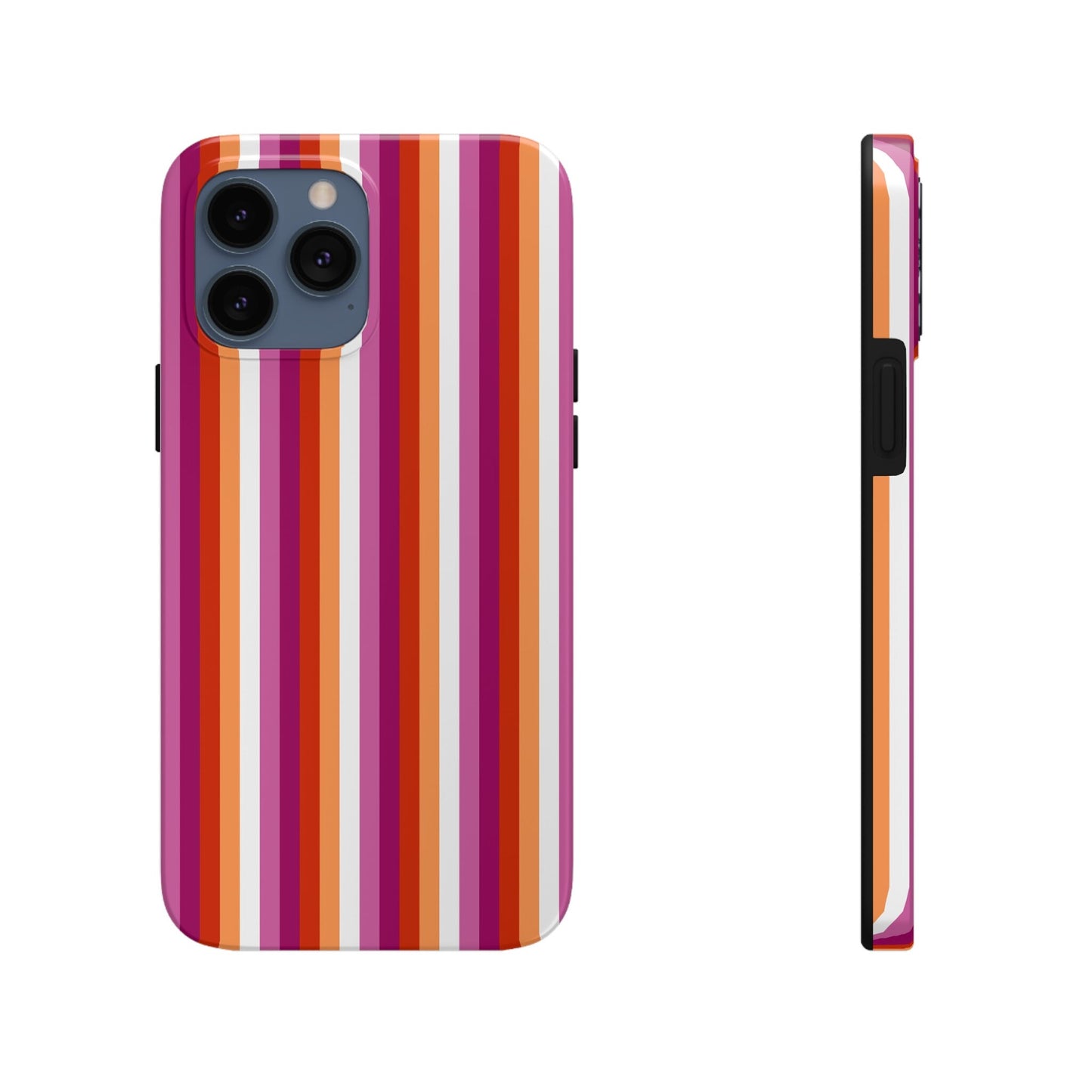 Lesbian Pride Flag Tough Phone Cases