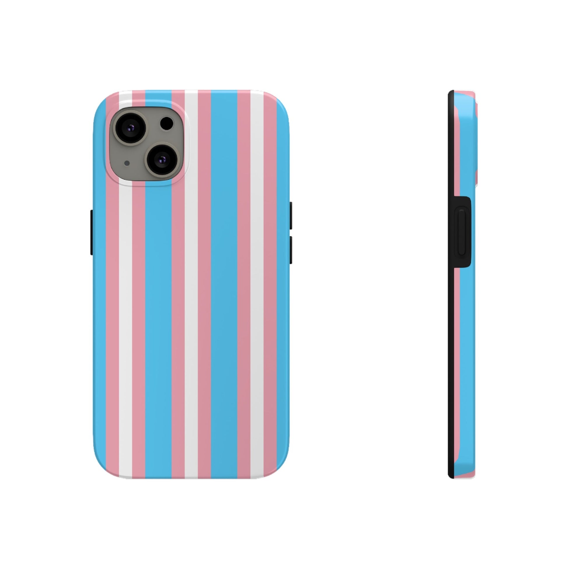 Transgender Pride Flag Tough Phone Cases