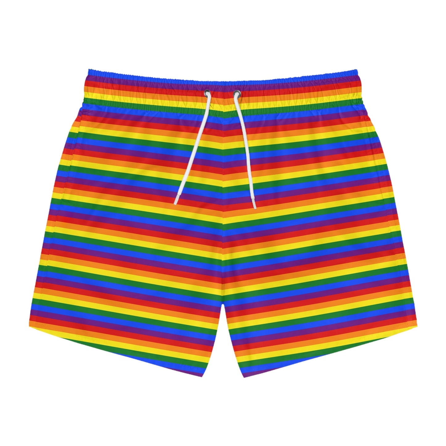 LGBT Rainbow Flag Swim Trunks