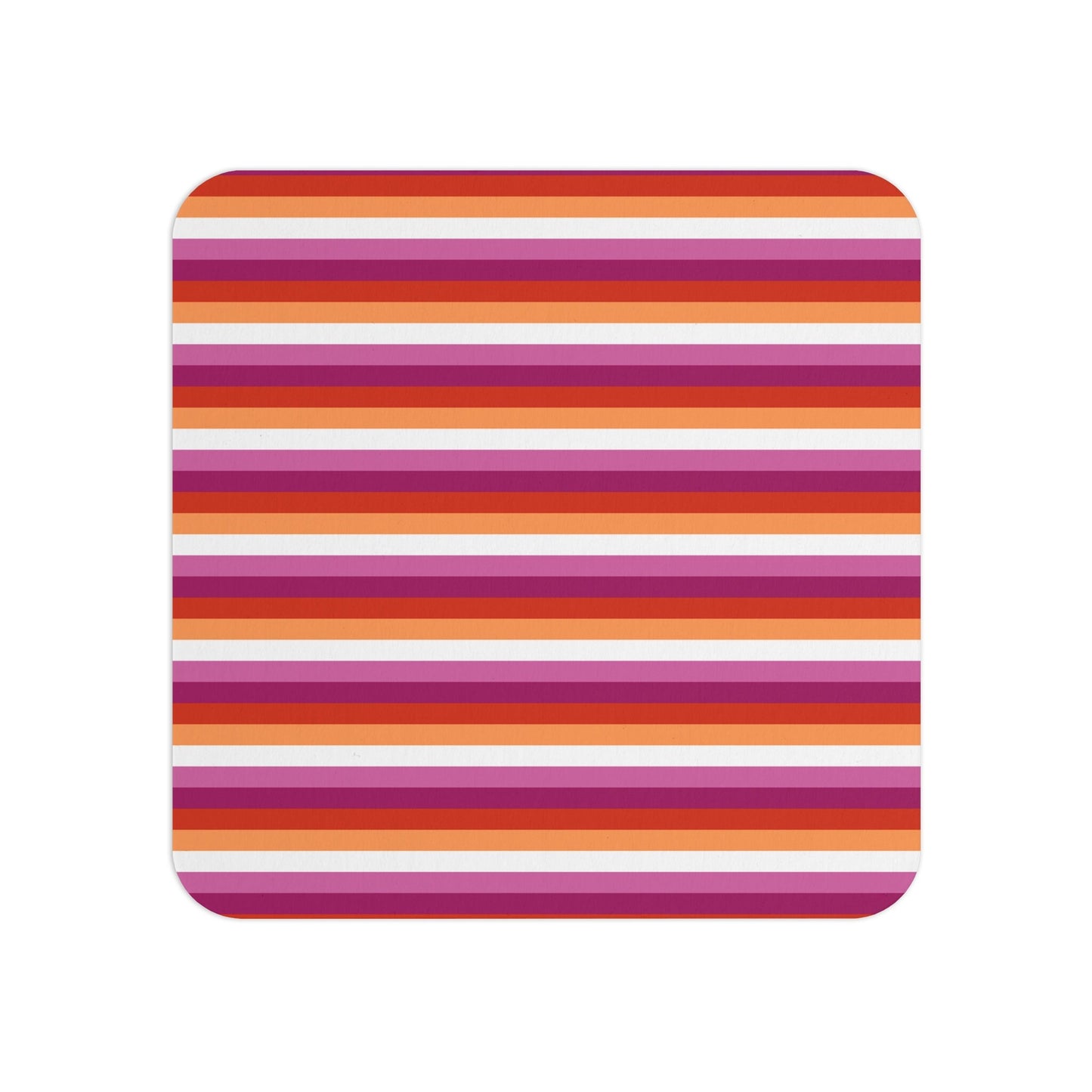 Lesbian Pride Flag Coasters (50, 100 pcs)