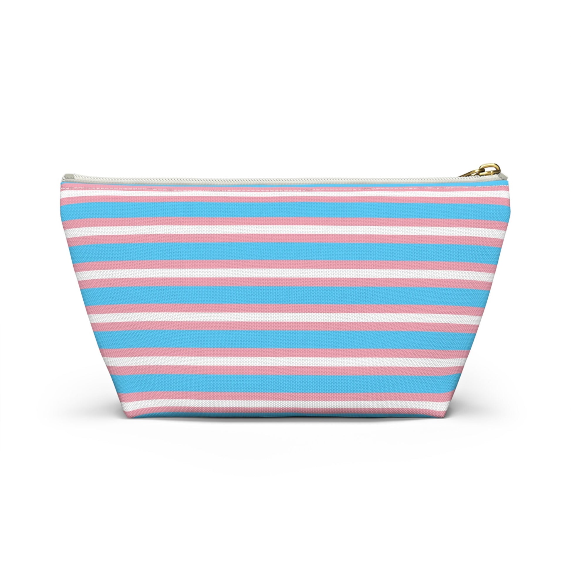 Transgender Pride Flag Accessory Pouch w T-bottom