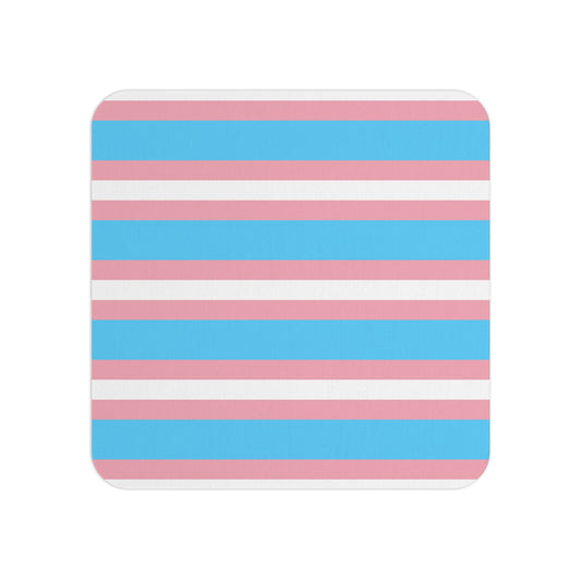 Transgender Pride Flag Coasters (50, 100 pcs)