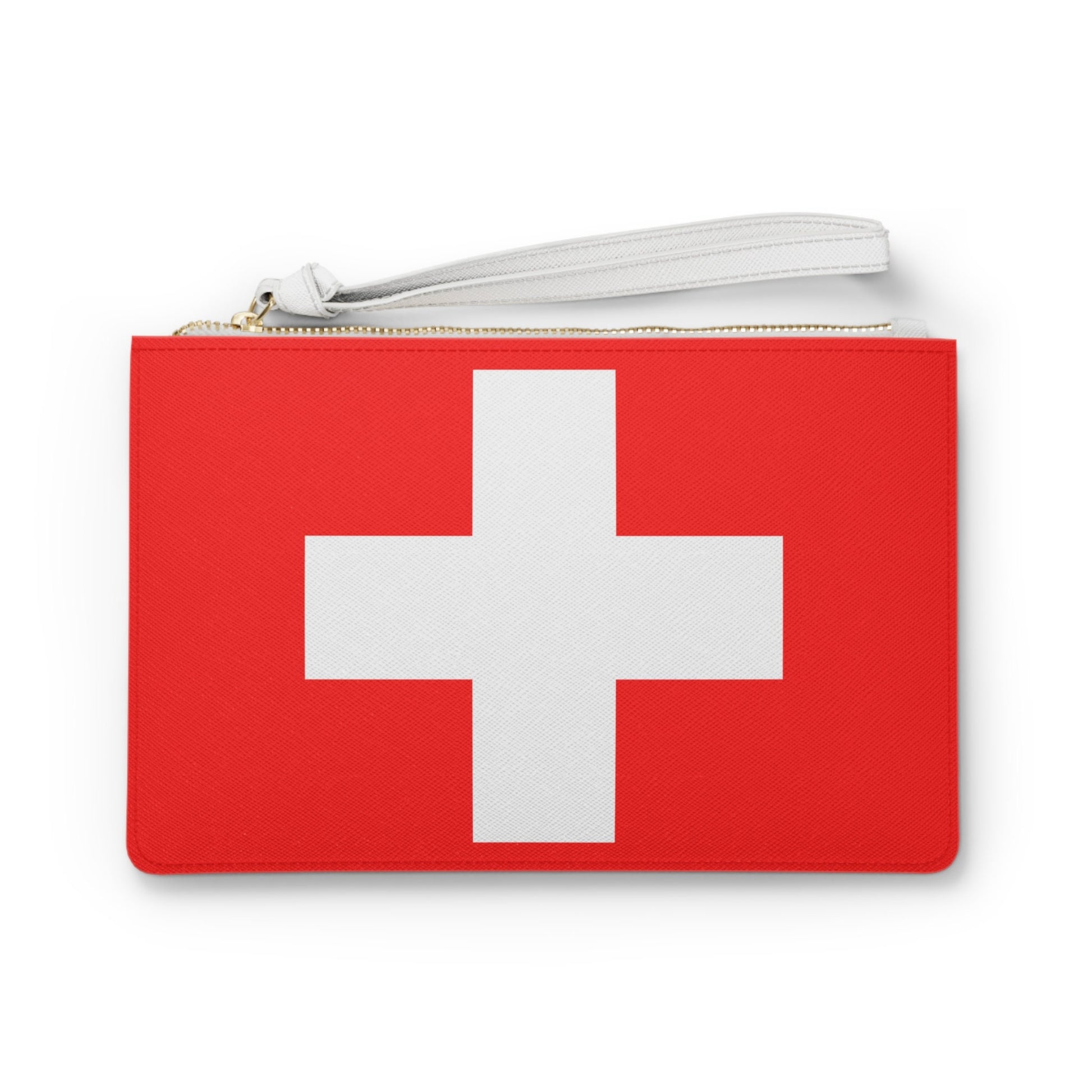 Switzerland Flag Clutch Bag