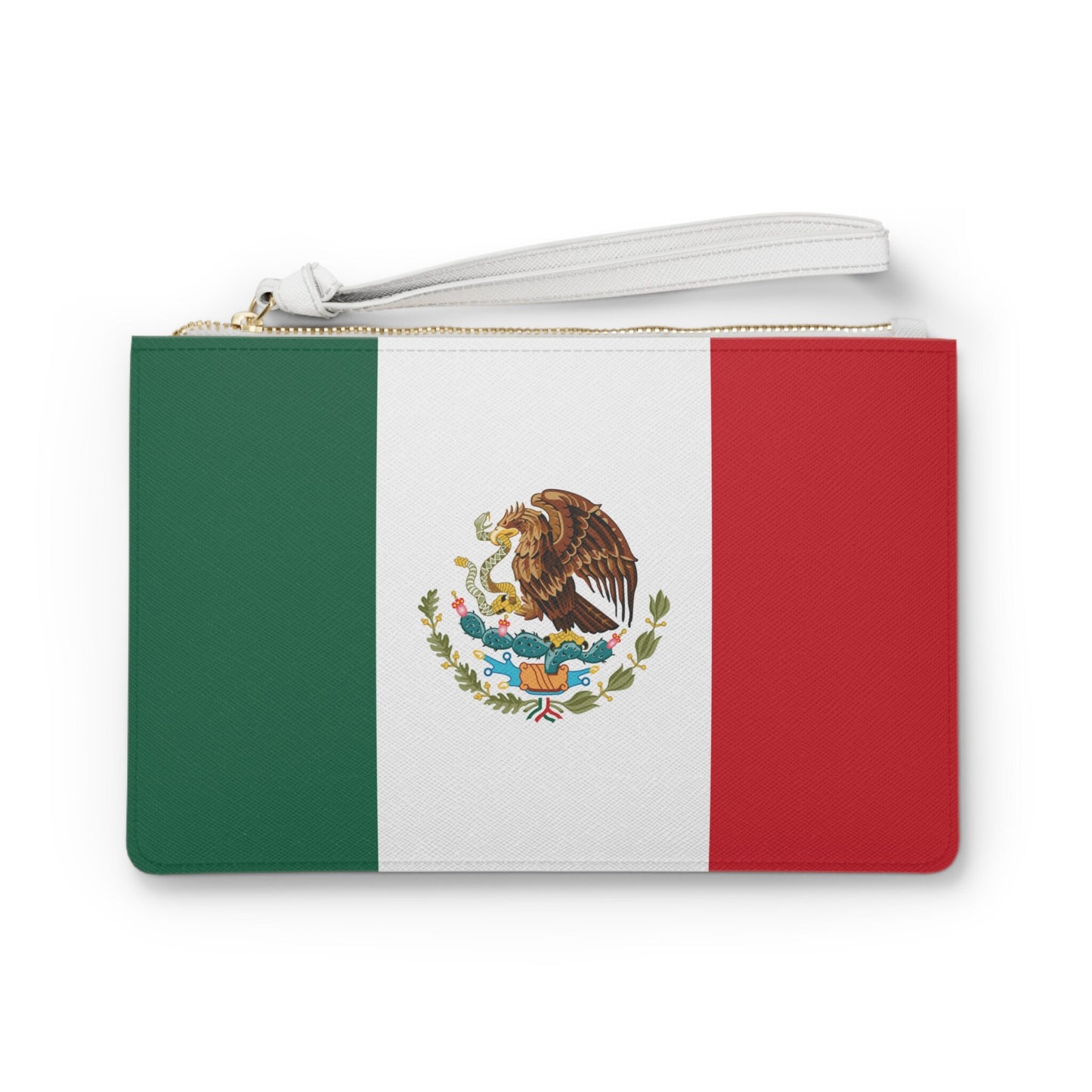 Mexico Flag Clutch Bag