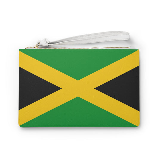 Jamaica Flag Clutch Bag