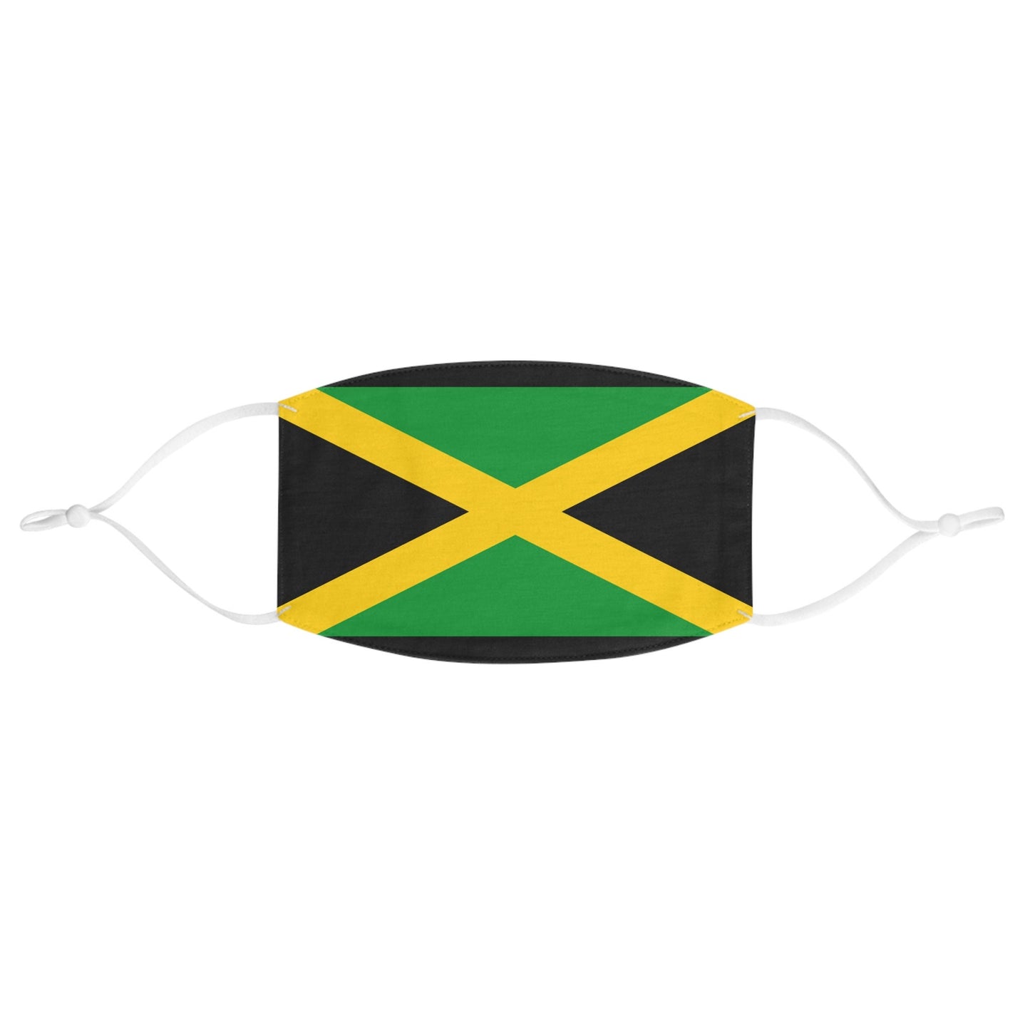 Jamaica Flag Fabric Face Mask