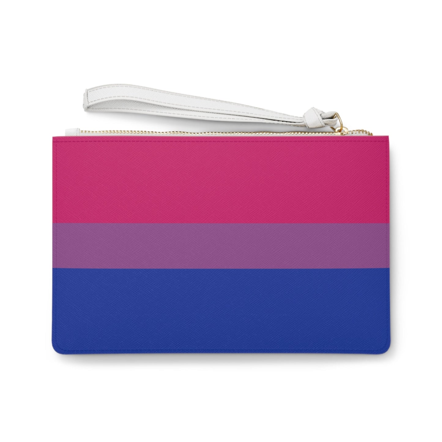 Bisexual Flag Clutch Bag