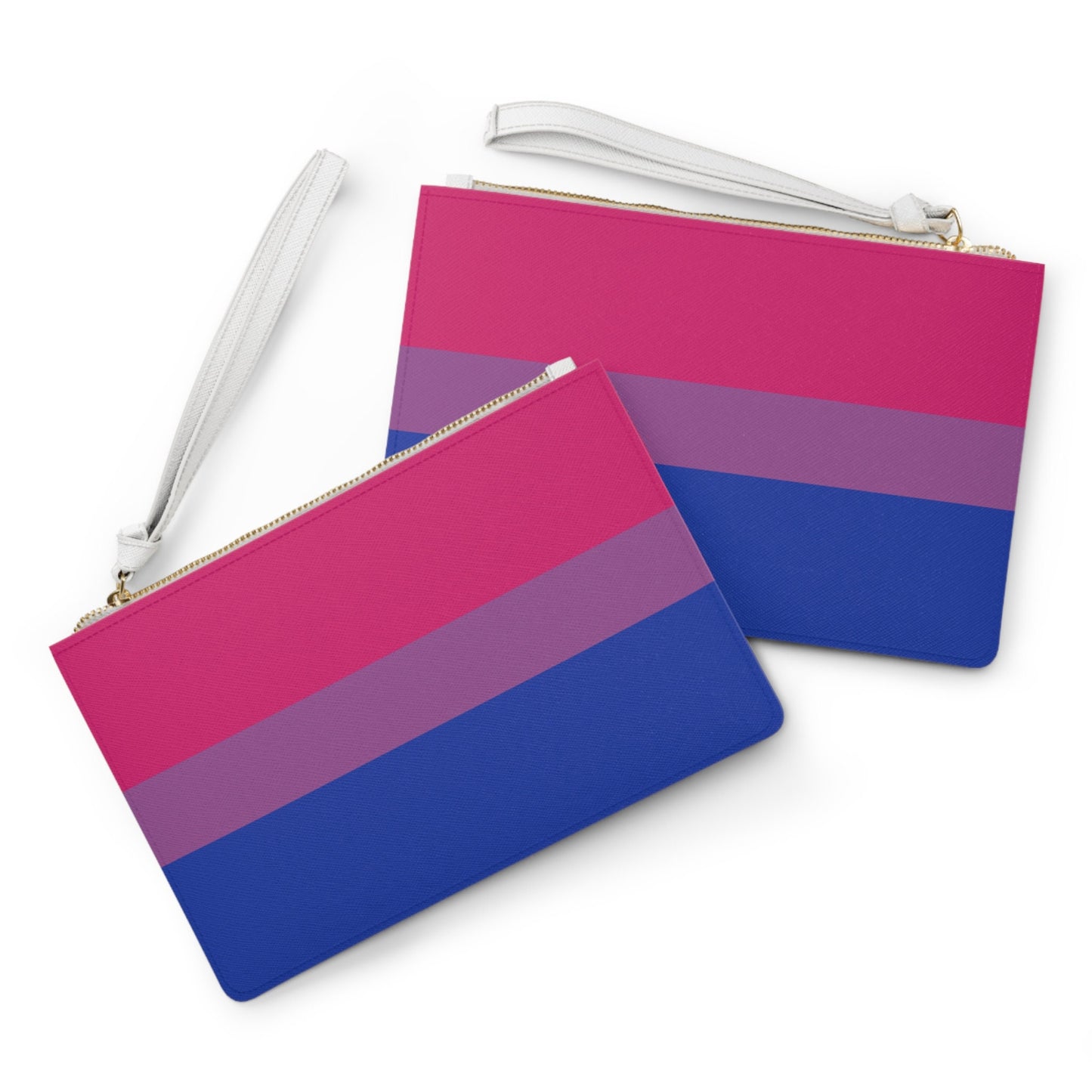 Bisexual Flag Clutch Bag