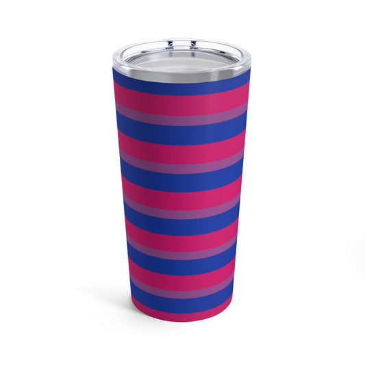 Bisexual Pride Flag Tumbler 20oz