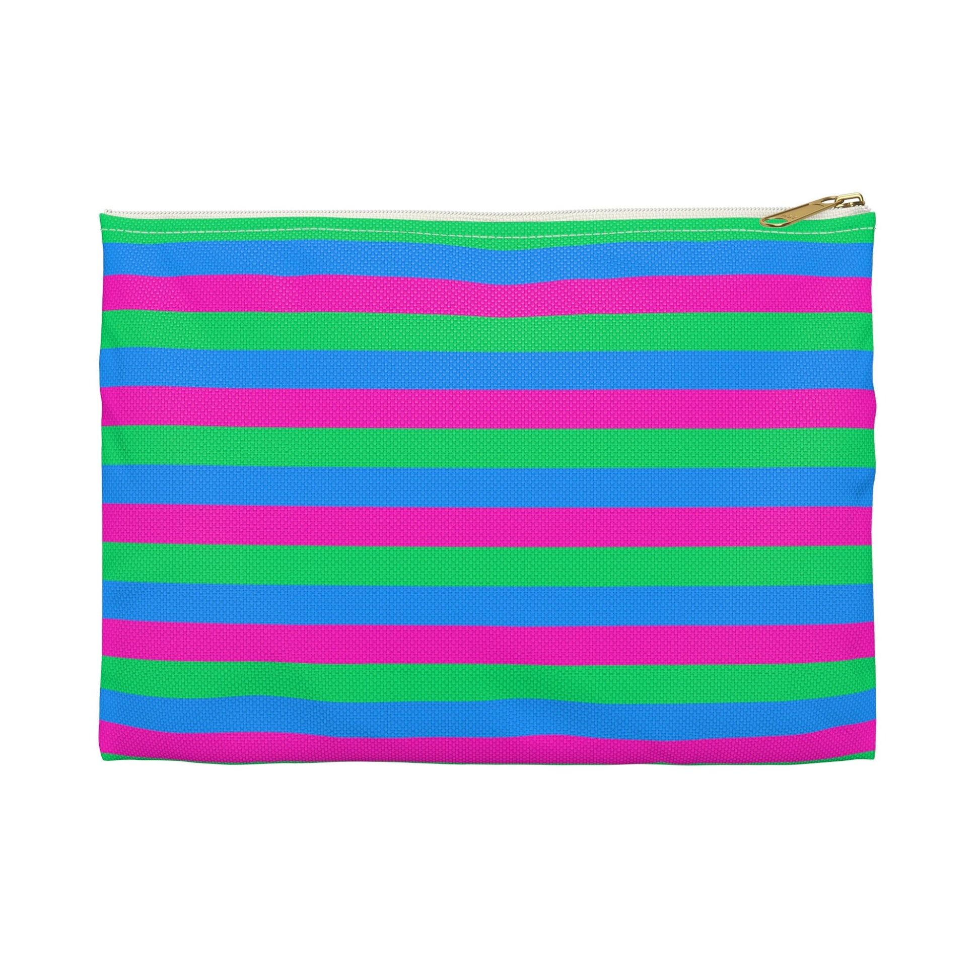 Polysexual Pride Flag Accessory Pouch