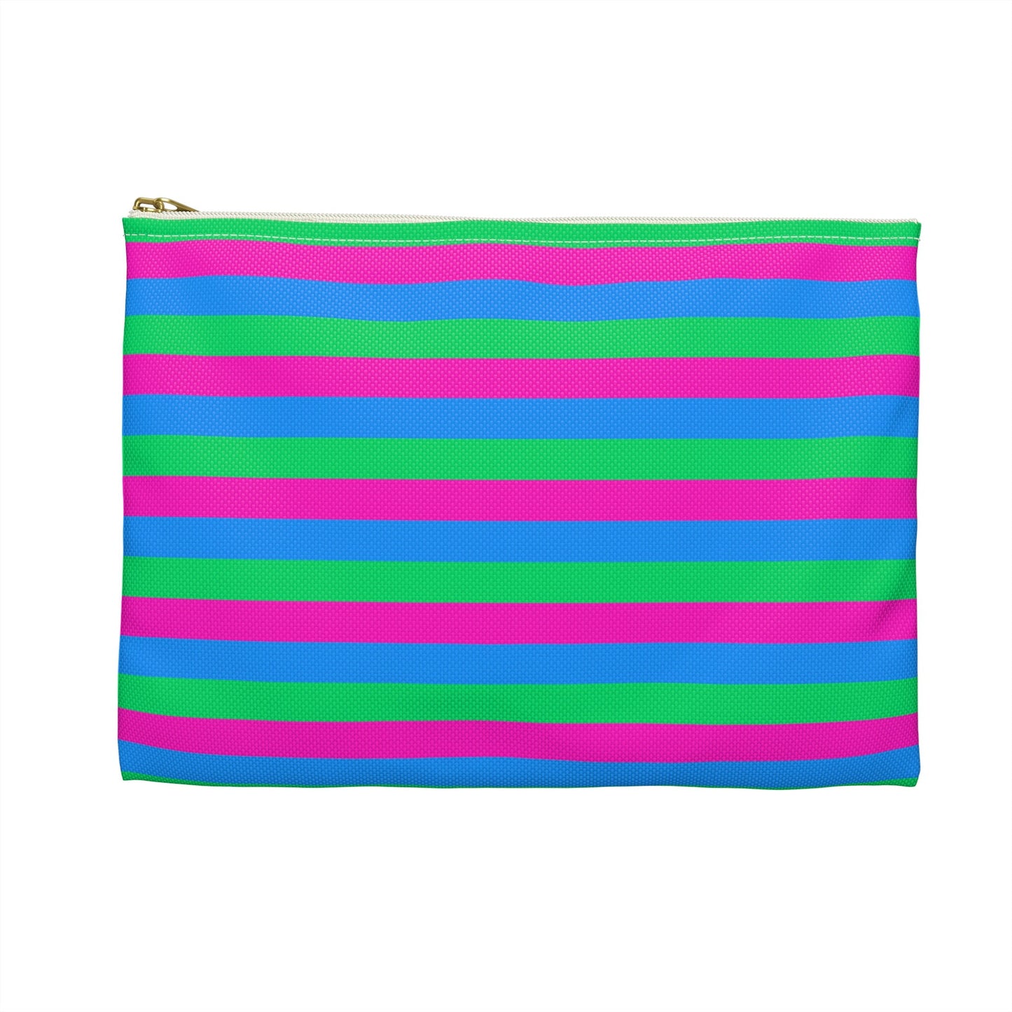 Polysexual Pride Flag Accessory Pouch