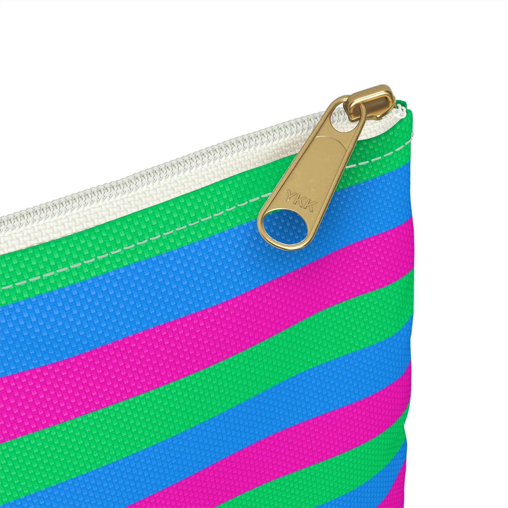 Polysexual Pride Flag Accessory Pouch