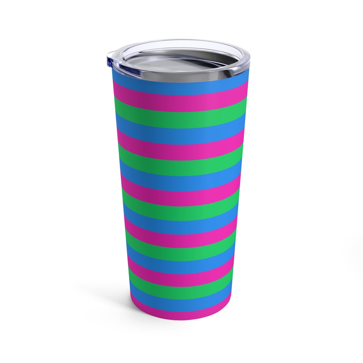 Polysexual Pride Flag Tumbler 20oz