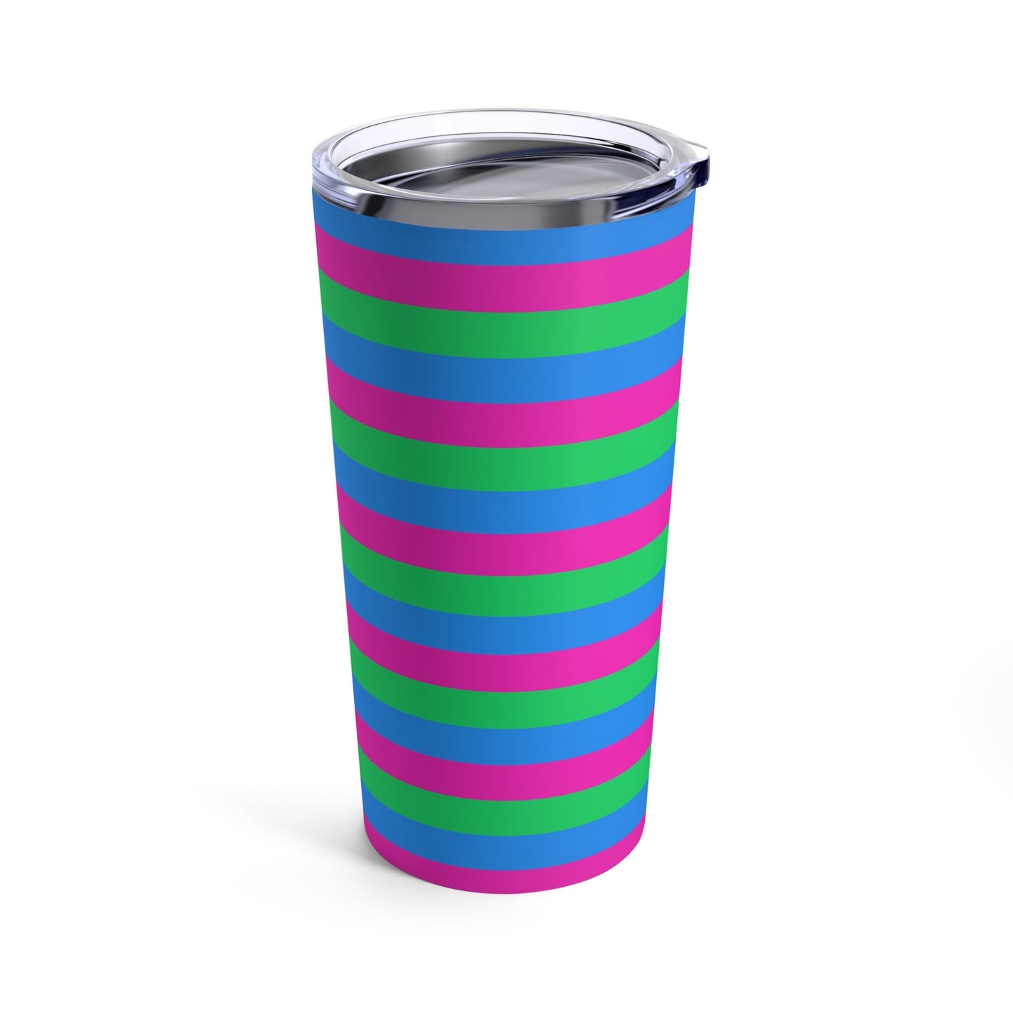 Polysexual Pride Flag Tumbler 20oz