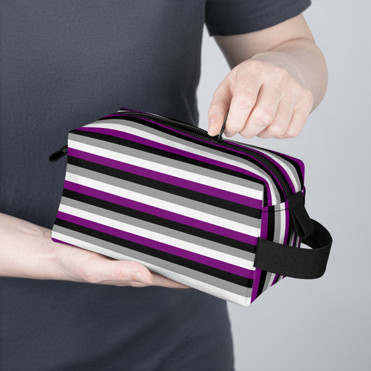 Asexual Pride Flag Toiletry Bag